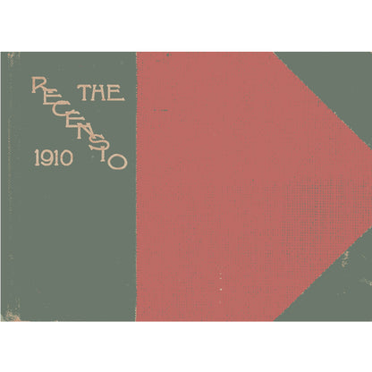 1910 The Recensio – Miami University Yearbook | Oxford Ohio | Volume IX