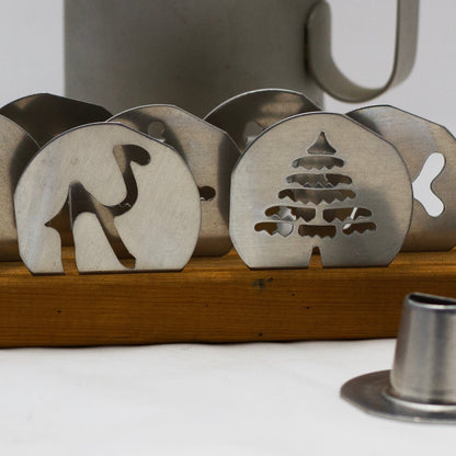 MIRRO Finest Aluminum COOKY & PASTRY PRESS with 12 Discs Original Box & Recipe Booklet Circa 1950