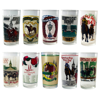 Verres à Julep à la Menthe du Kentucky Derby | 1980 - 1989 | Commémoratif de Churchill Downs