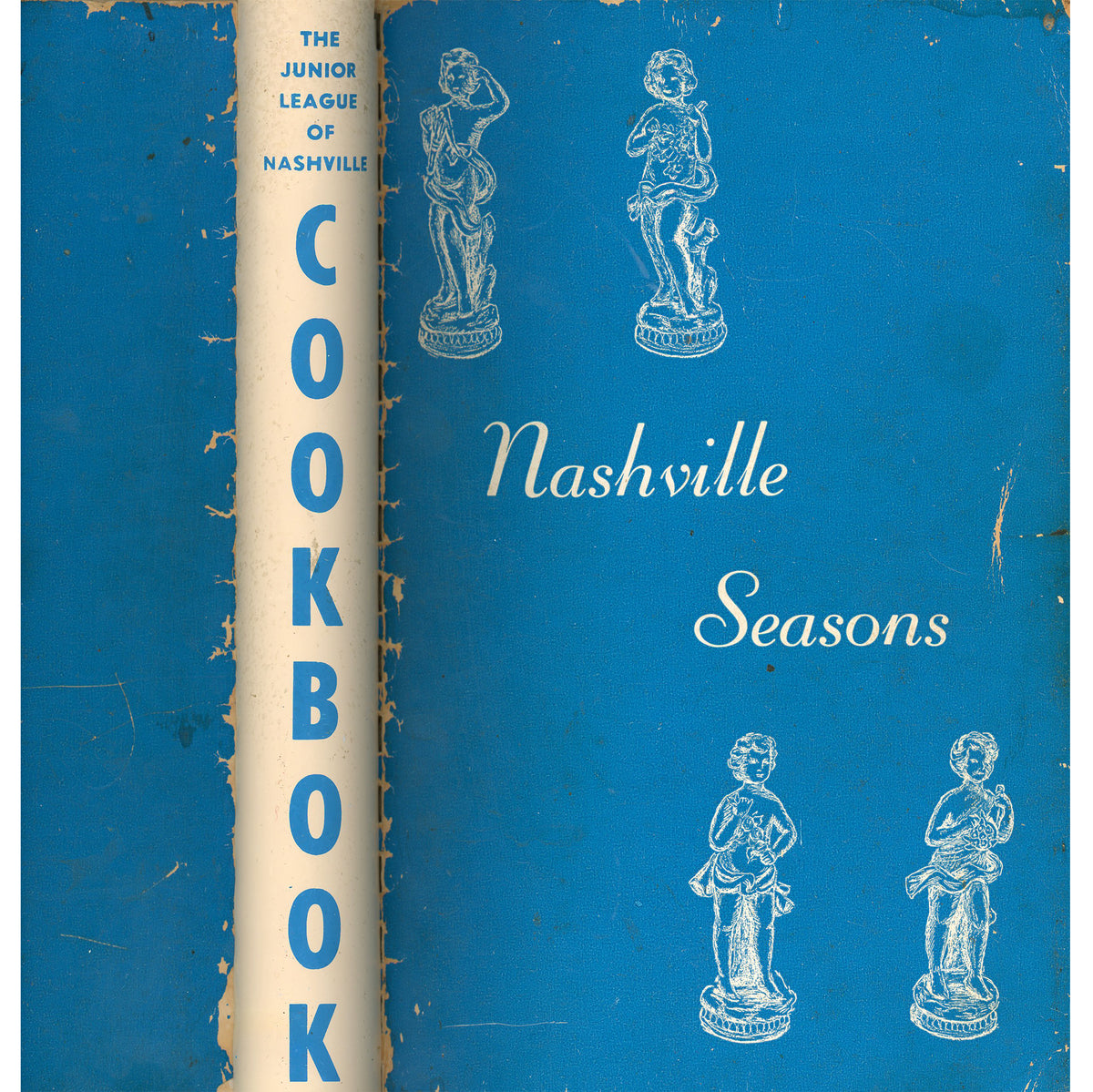 Nashville Seasons Cook Book 1966 | Junior League Vintage Spine