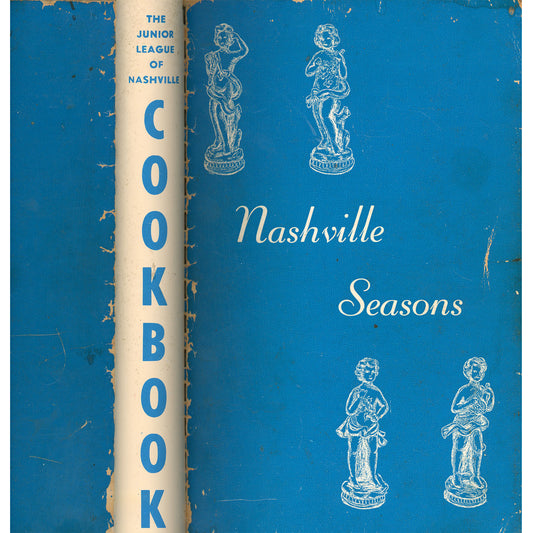 Nashville Seasons Cook Book 1966 | Junior League Vintage Spine