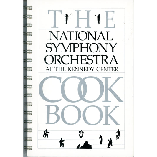 The National Symphony Orchestra at the Kennedy Center Cookbook – Signed by Rostropovich (1987) Cover