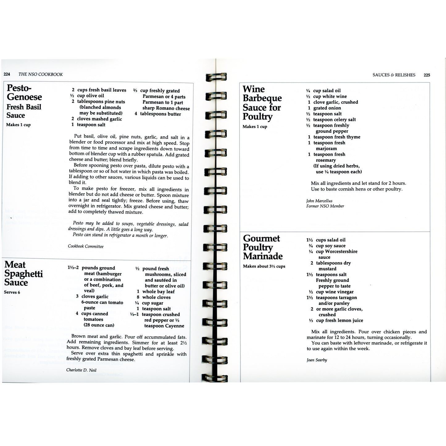 The National Symphony Orchestra at the Kennedy Center Cookbook – Signed by Rostropovich (1987) Recipe 2