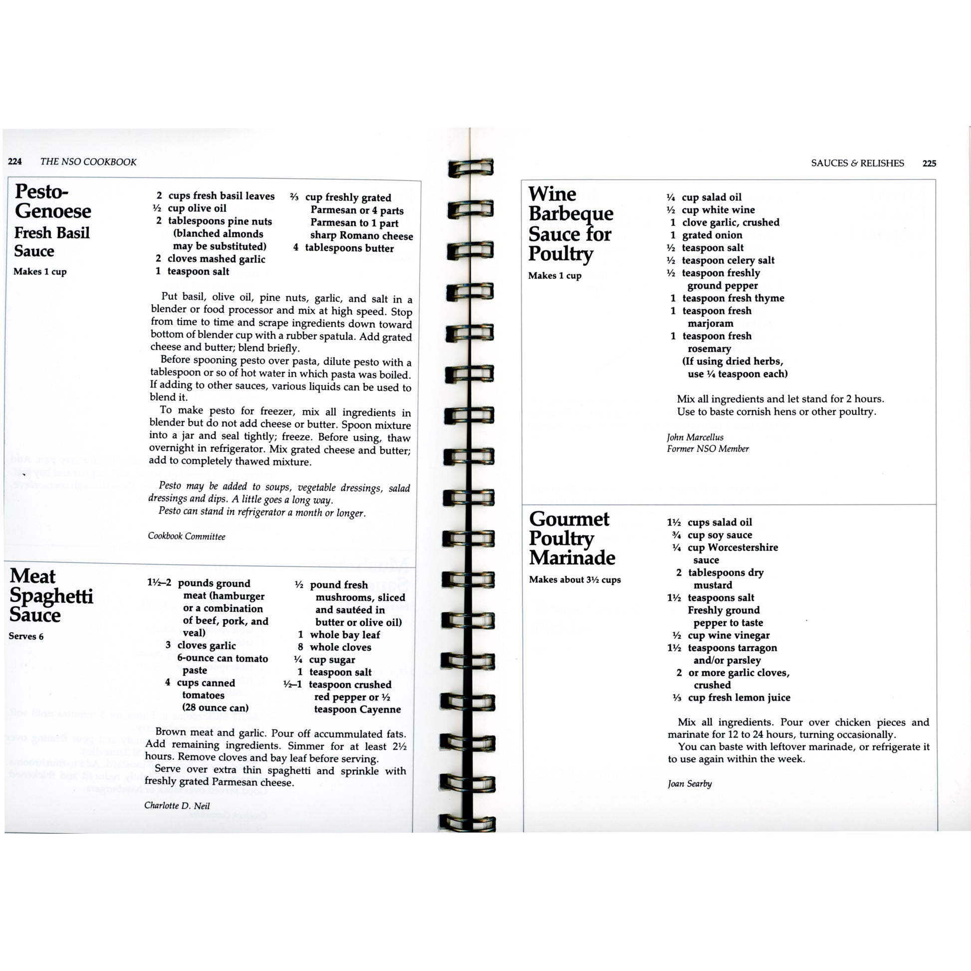The National Symphony Orchestra at the Kennedy Center Cookbook – Signed by Rostropovich (1987) Recipe 2