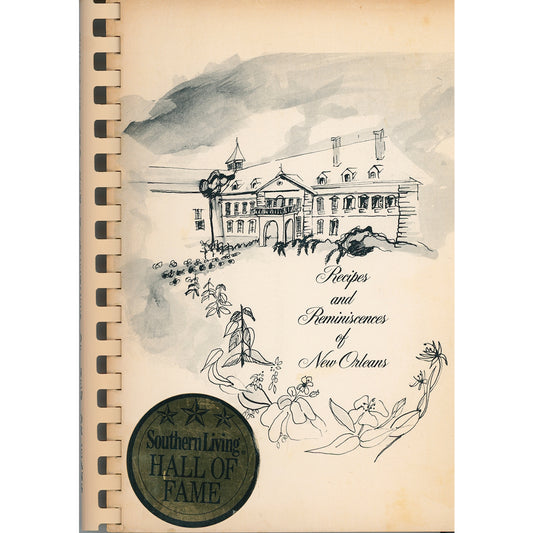 Recettes et Souvenirs de La Nouvelle-Orléans | Parents Club de l'Académie Ursuline | 1993 ©1971