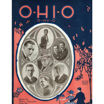 O-HI-O | O-MY!-O! by Jack Yellen and Abe Olman Sheet Music ©1920 COVER