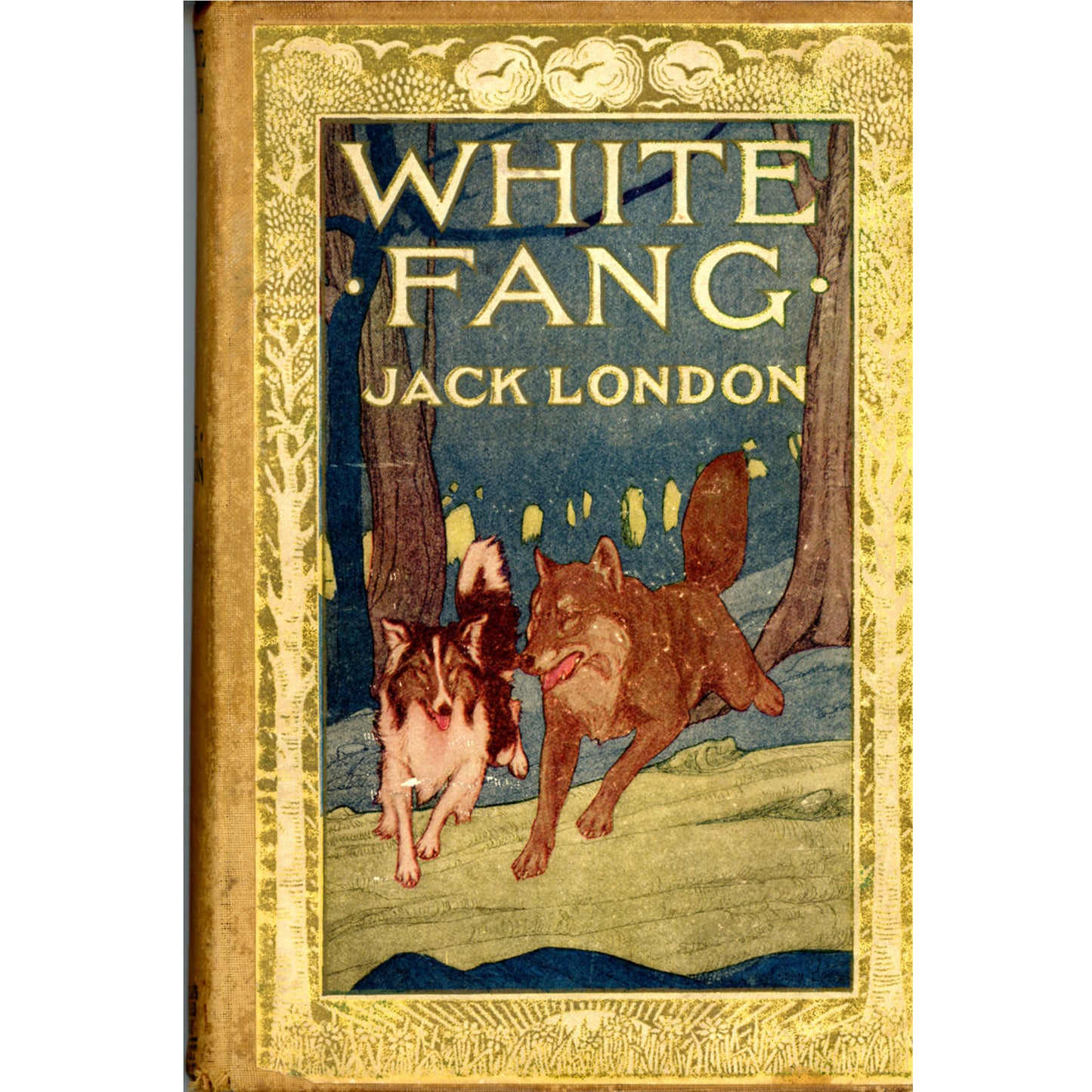 CROC-BLANC de Jack London Publié par The Macmillan Company 1912 ©1906
