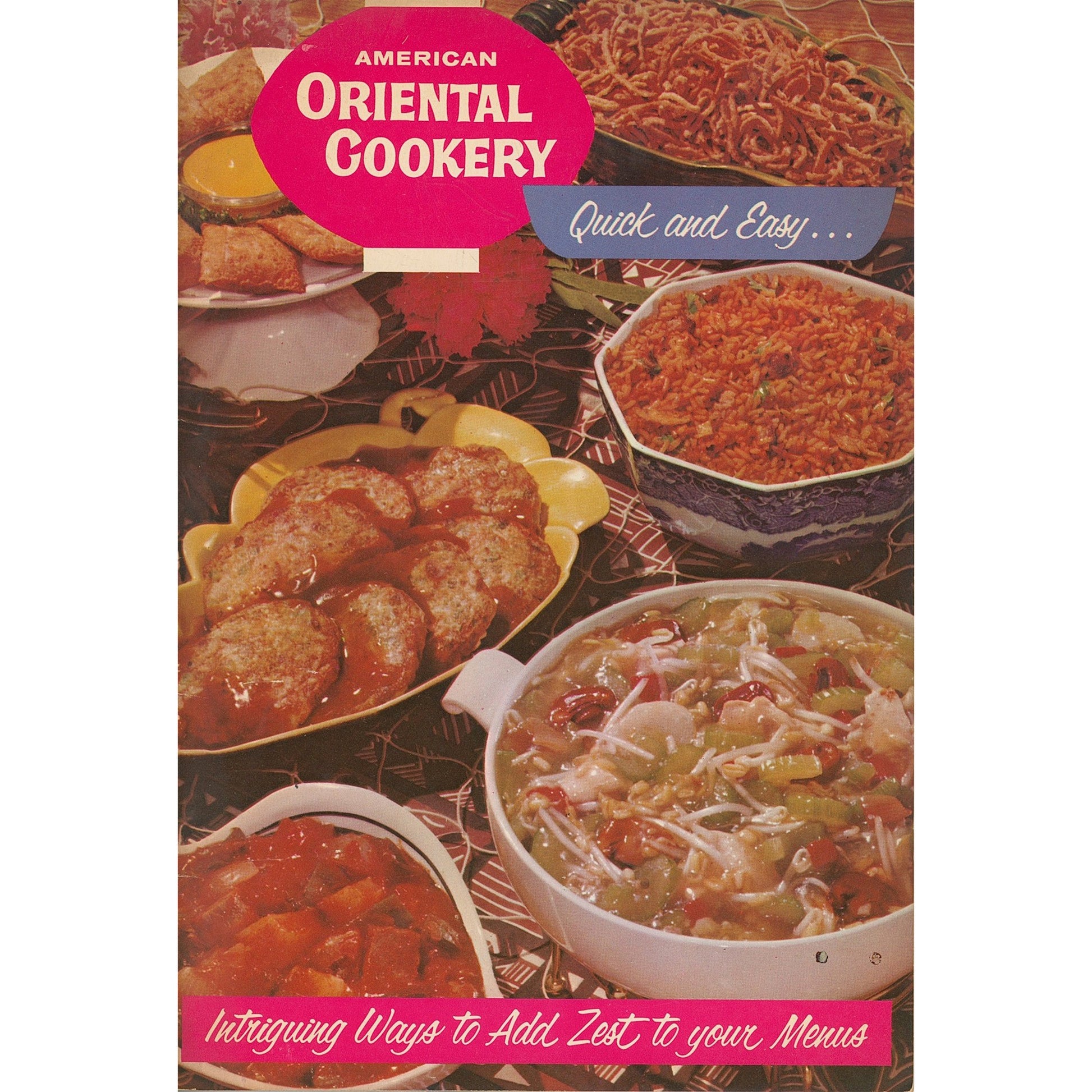 American Oriental Cookery (1962) Chun King & Mazola Recipe Booklet