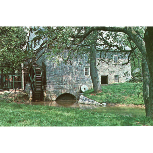 Mill Bridge Craft Village Soudersburg Pennsylvania Vintage Postcard