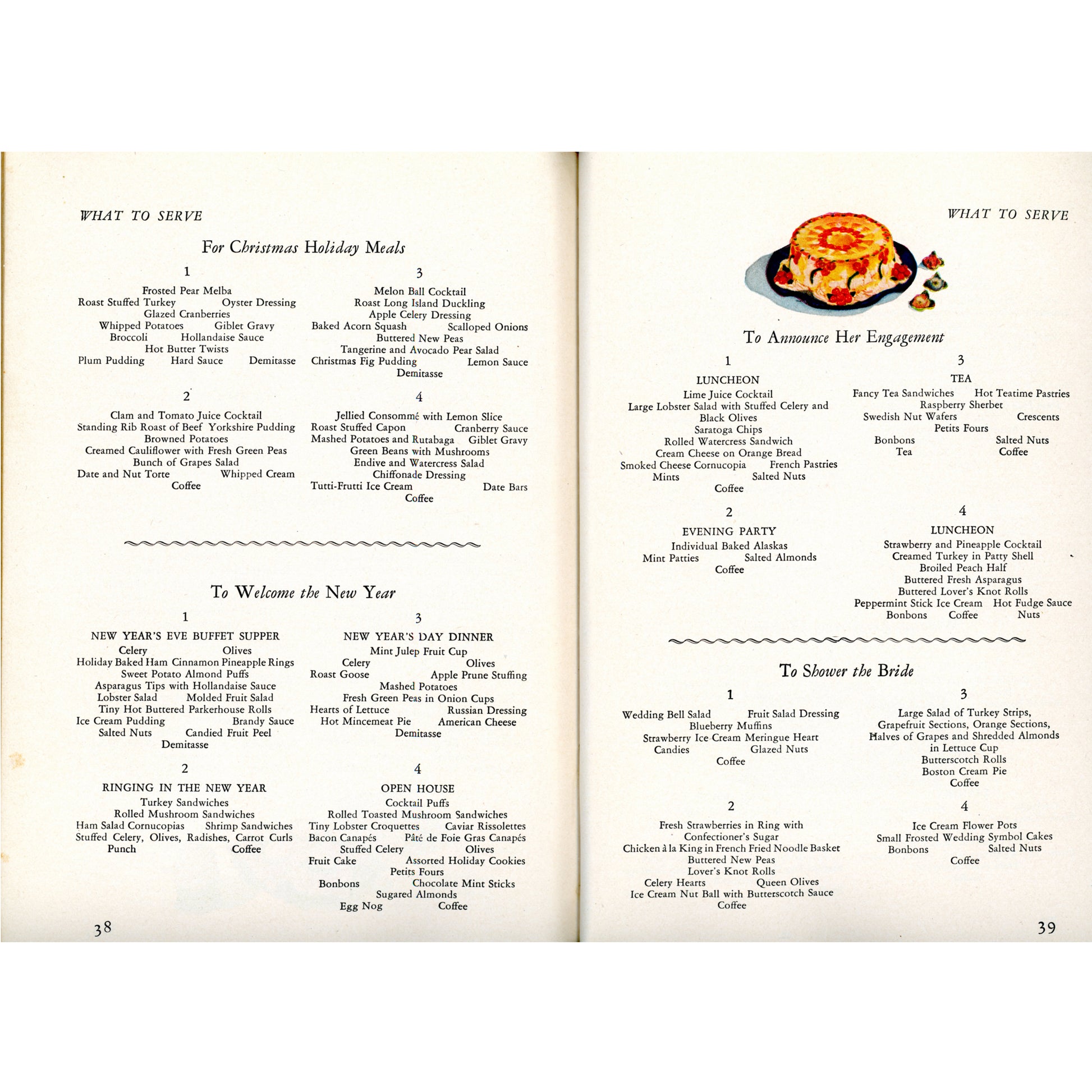 The Perfect Hostess 1946 Westmorland Sterling Booklet Menus