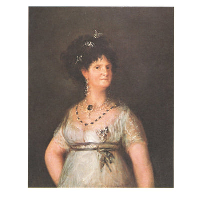 Goya "Queen Maria Luisa" Portrait Vintage Museum Postcard – Taft Museum Cincinnati