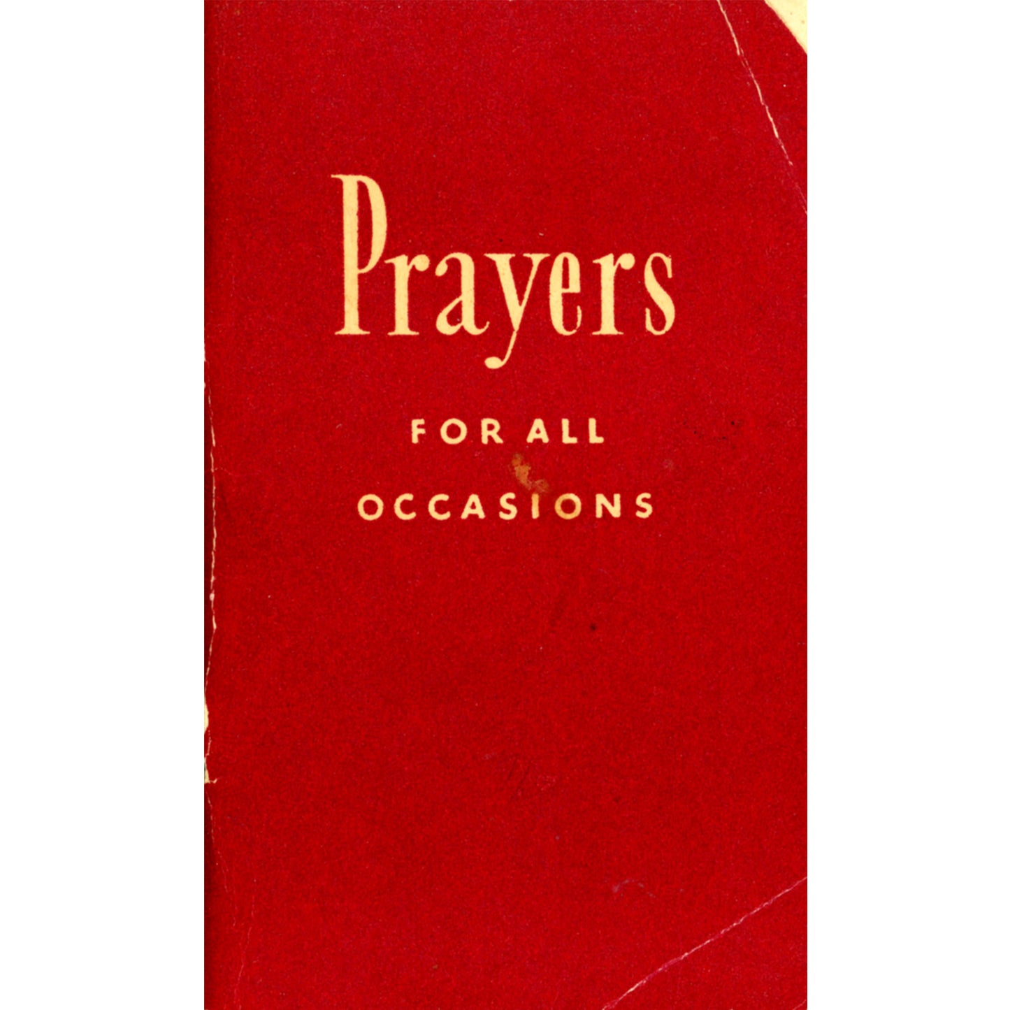 1961 pocket prayer book by Francis John Moore with devotions, family prayers, election prayers, war prayers, and meditations.