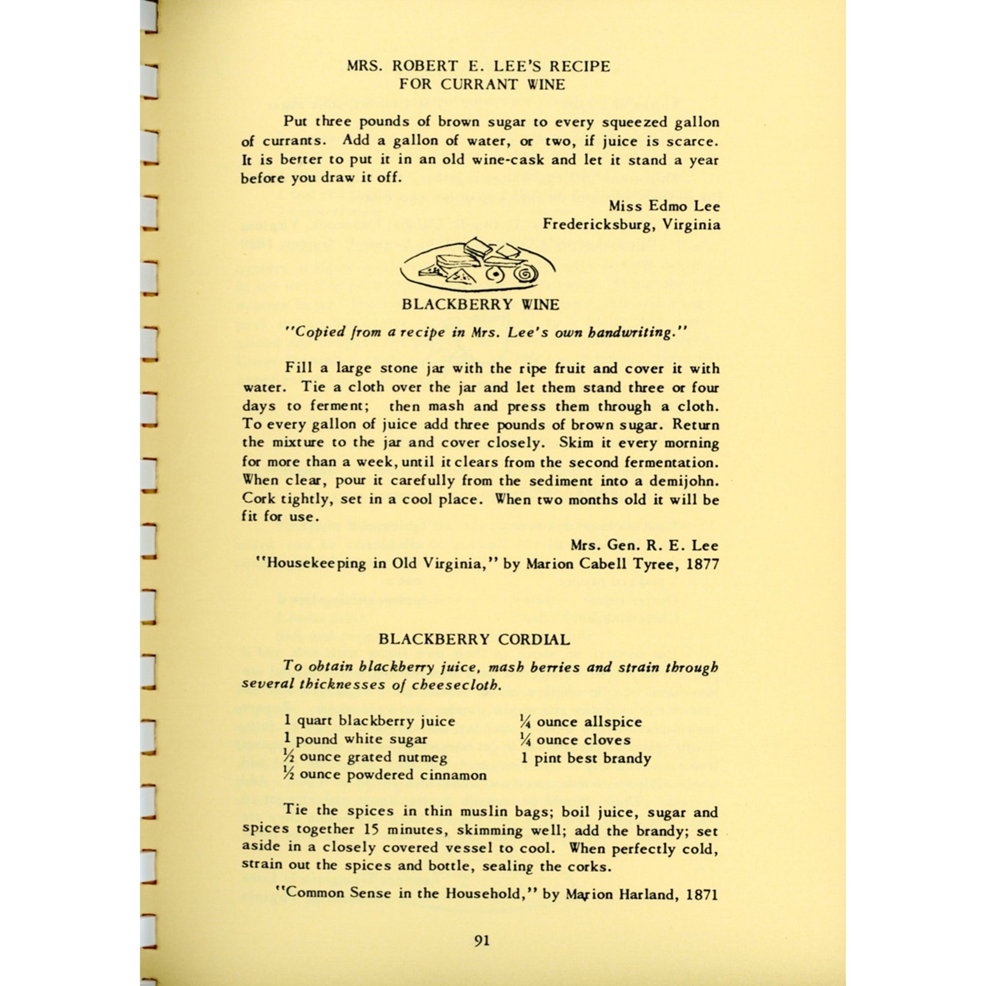 Virginia Cookery, 11th edition. Historic Virginia recipes from early families. VG–EX condition. Southern Living Hall of Fame winner. Recipe