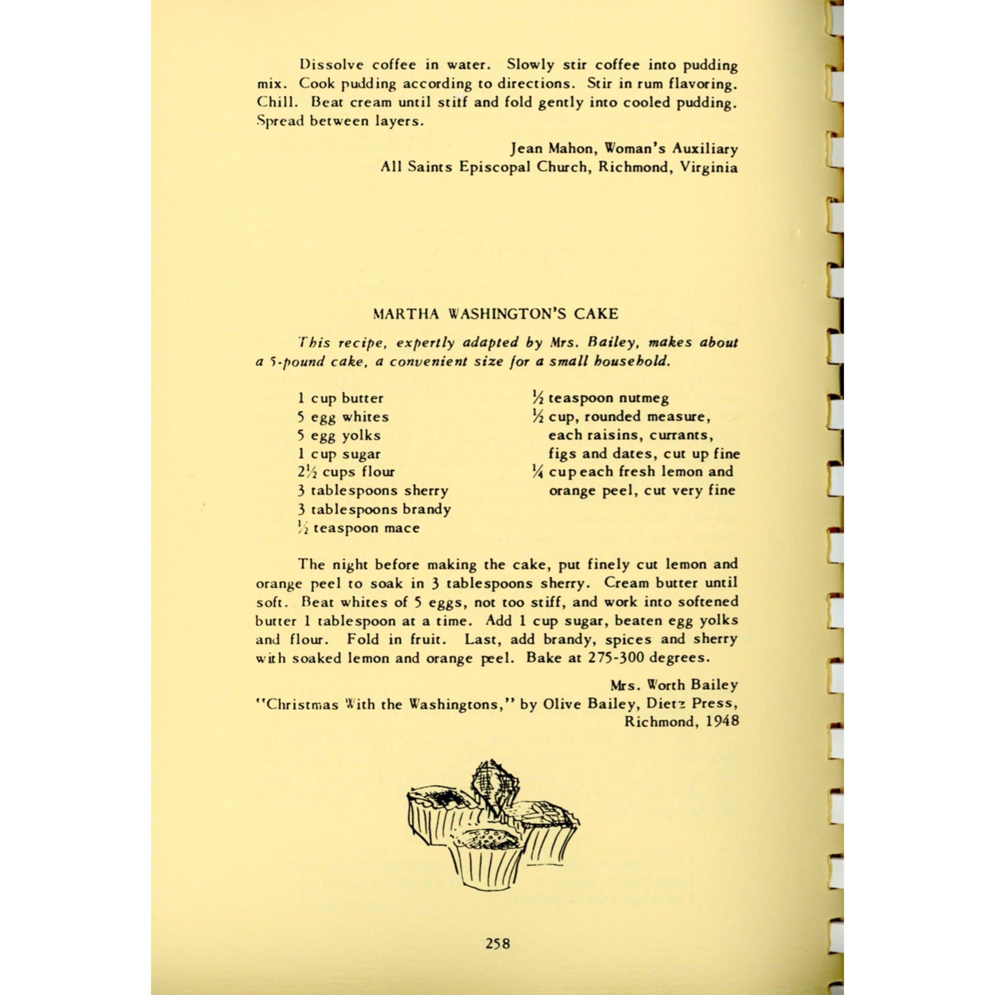 Virginia Cookery, 11th edition. Historic Virginia recipes from early families. VG–EX condition. Southern Living Hall of Fame winner. Recipe