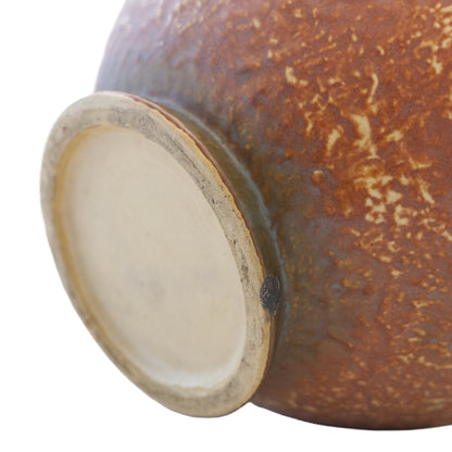 Vase Roseville Pottery Dahlrose à deux anses 367-8 | Vers 1924–1928