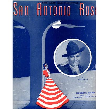 The New and Original SAN ANTONIO ROSE | Irving Berlin Music Publishers ©1940 COVER