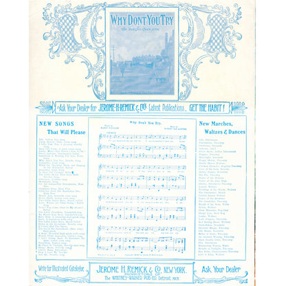 Pochette d’album « Cowboy Campfire » — Partition « San Antonio Song » de 1907 — Illustration des frères Starmer