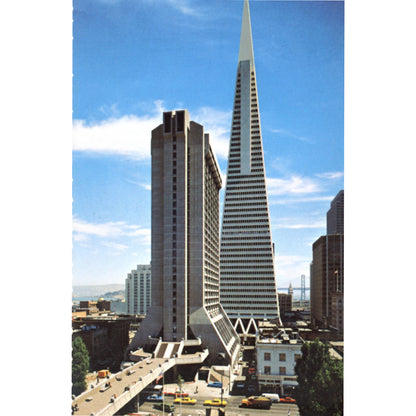 Holiday Inn & Transamerica Building – San Francisco Chrome Postcard