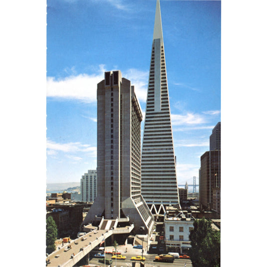 Holiday Inn & Transamerica Building – San Francisco Chrome Postcard