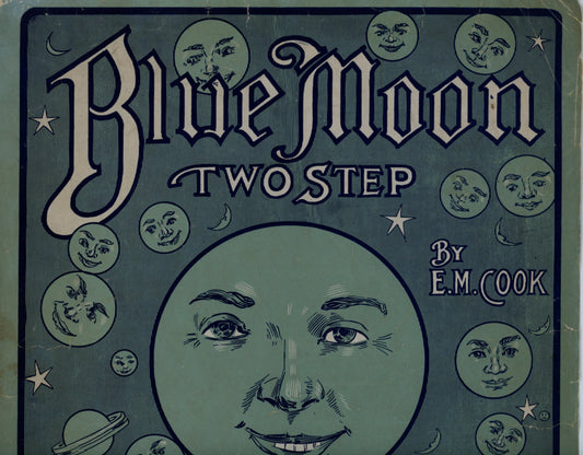 Blue Moon Two Step Ragtime Sheet Music