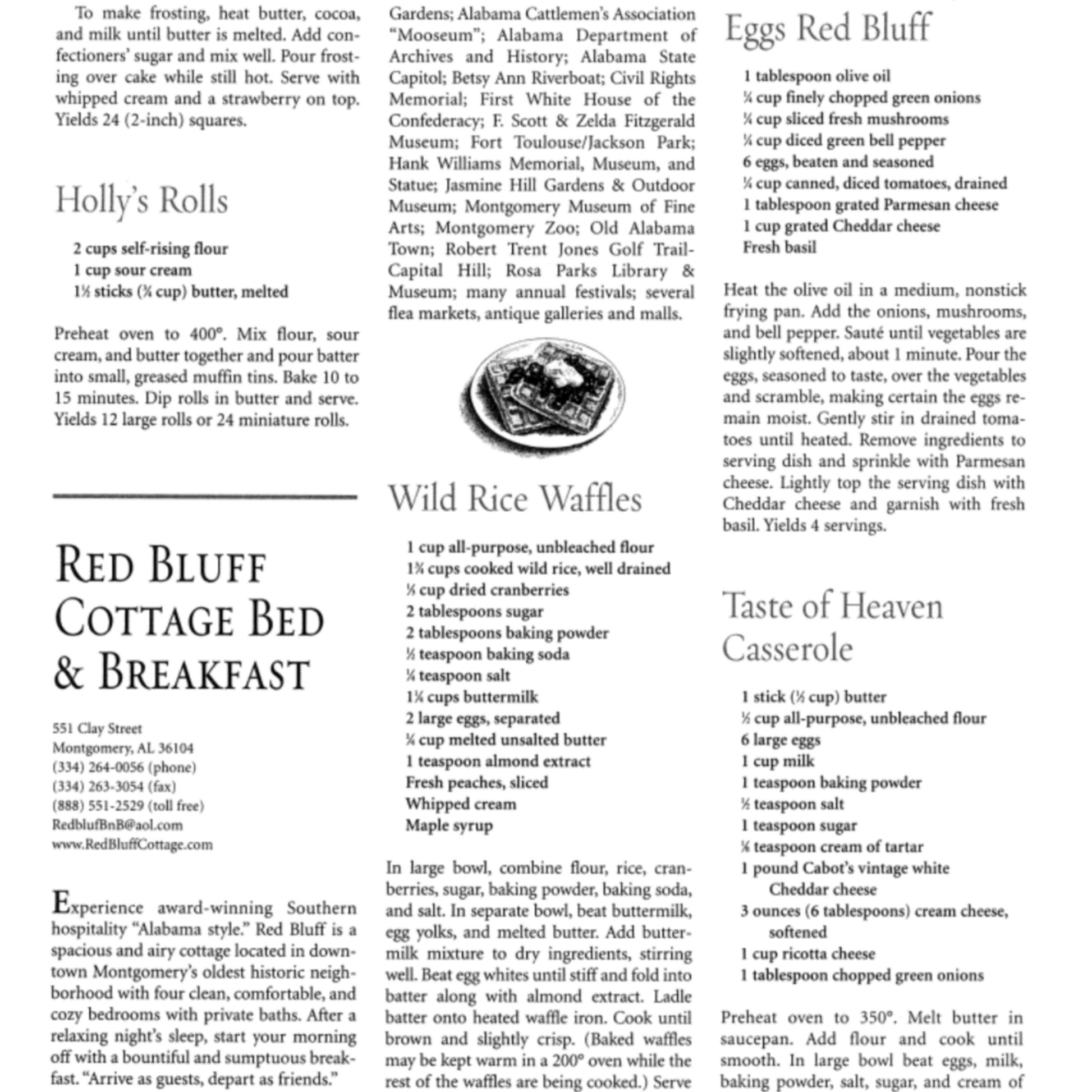 BEST RECIPES from American Country Inns and Bed & Breakfasts Recipe 1