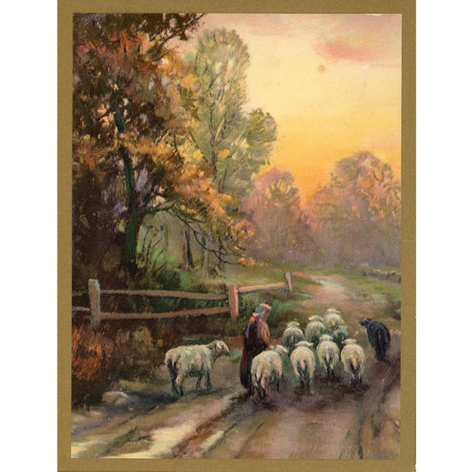 1940s Shepherd Calendar Print | Gerlach-Barklow Style