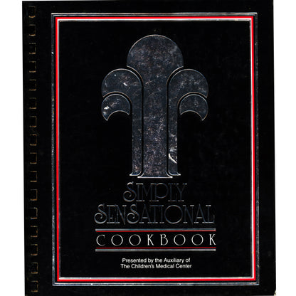 Simply Sensational Cookbook, 1986 first printing. 526 pages of triple‑tested recipes  (Cover image)