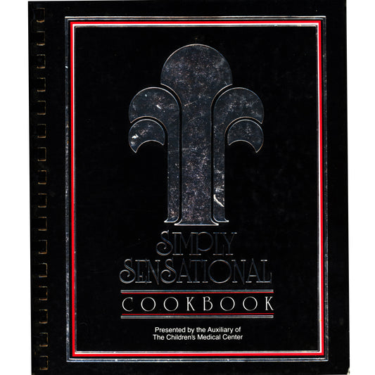 Simply Sensational Cookbook, 1986 first printing. 526 pages of triple‑tested recipes  (Cover image)