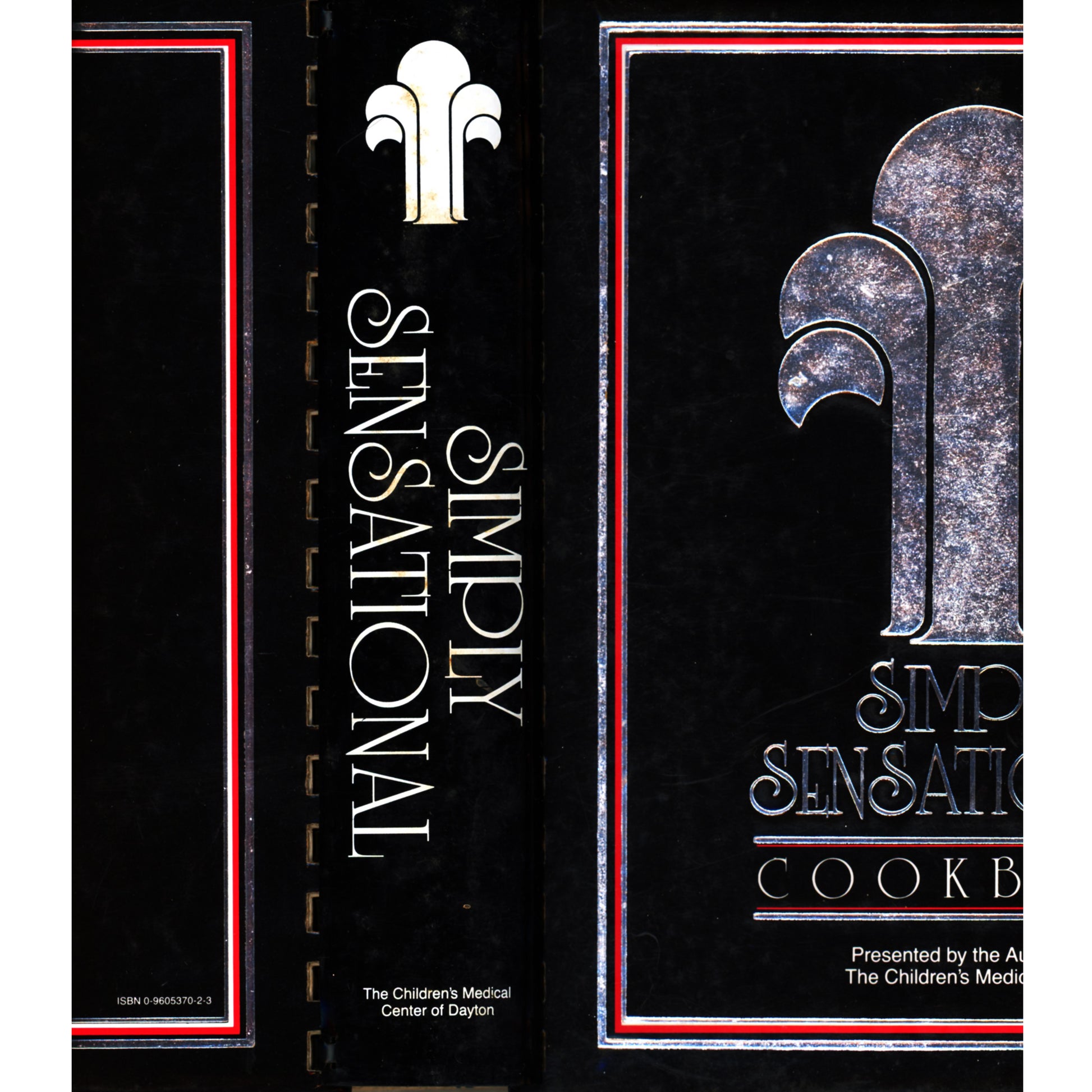 Simply Sensational Cookbook, 1986 first printing. 526 pages of triple‑tested recipes (Binding image)