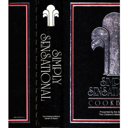 Simply Sensational Cookbook, 1986 first printing. 526 pages of triple‑tested recipes (Binding image)