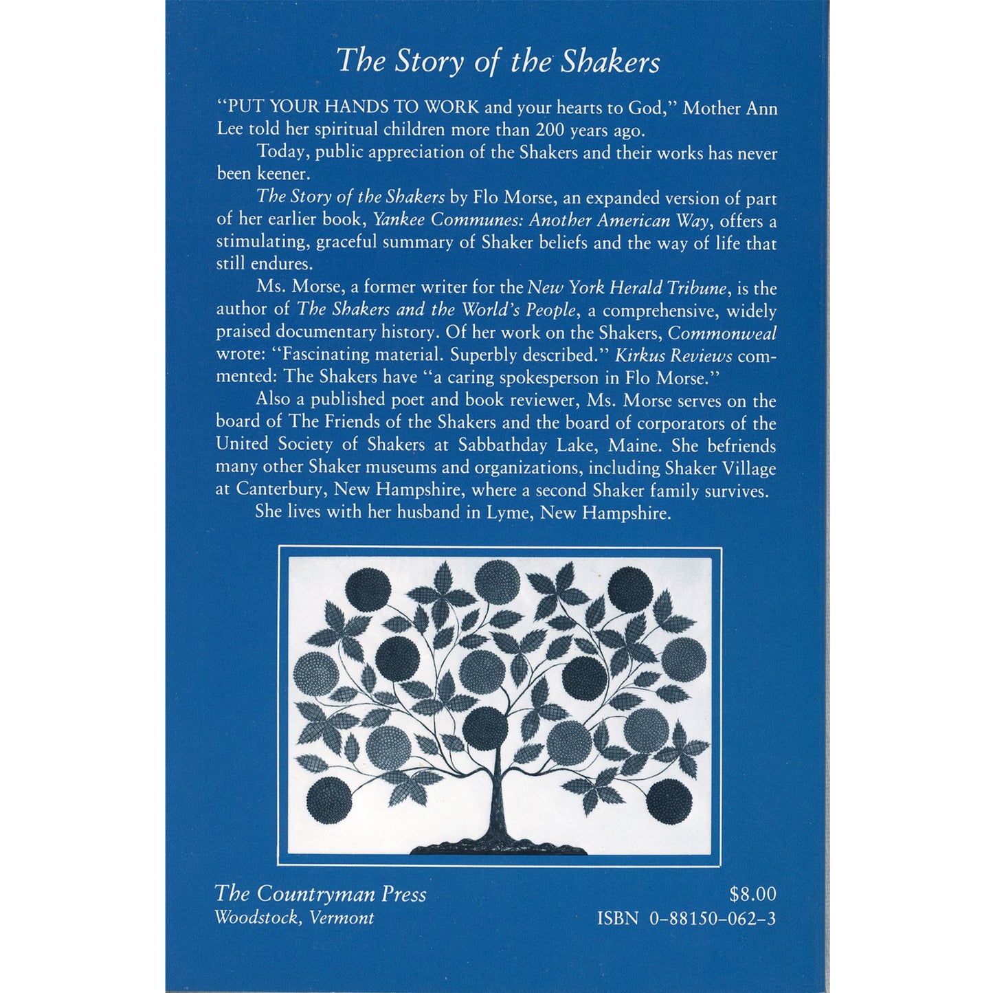 The Story of the Shakers Flo Morse | Shaker History Book 1986