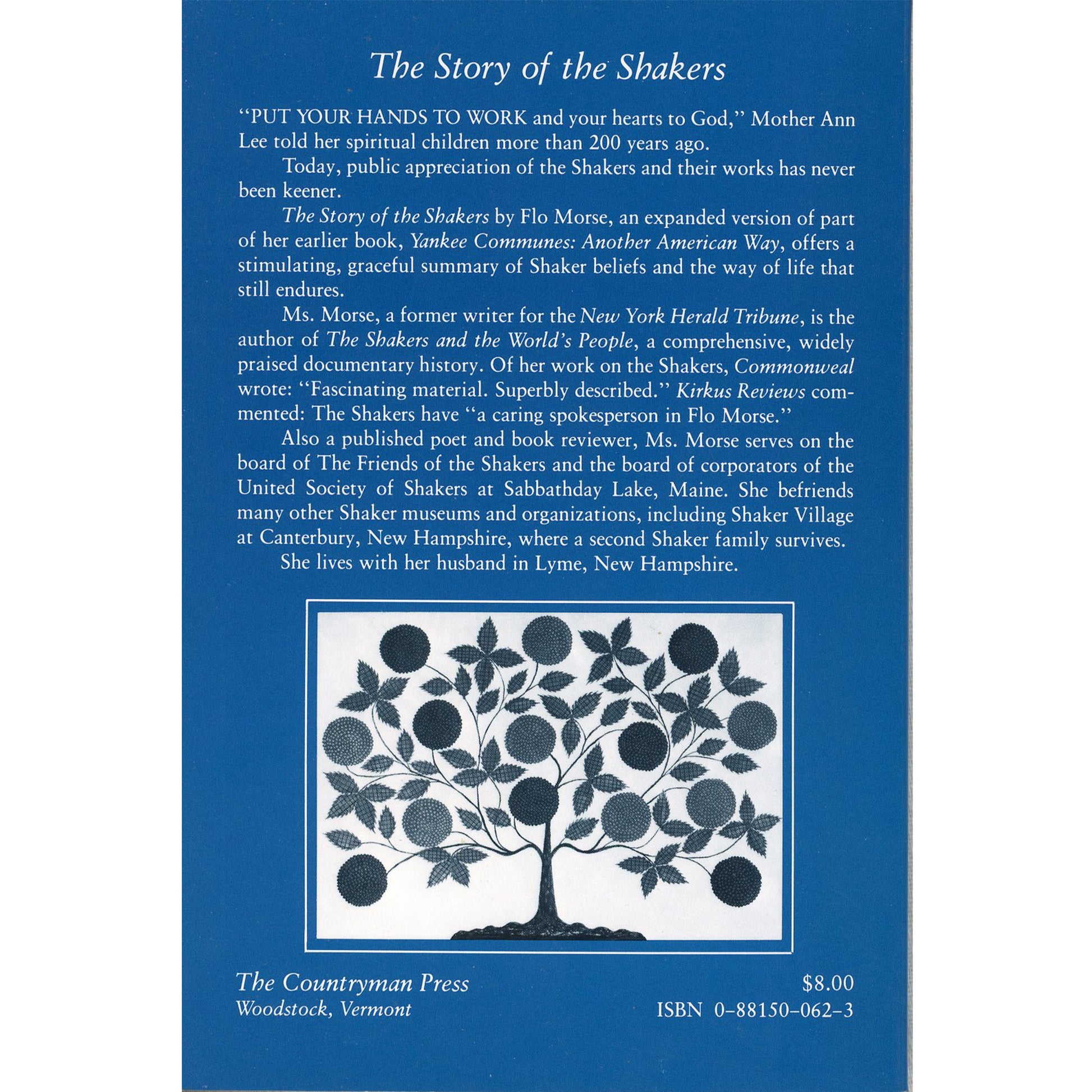 The Story of the Shakers Flo Morse | Shaker History Book 1986