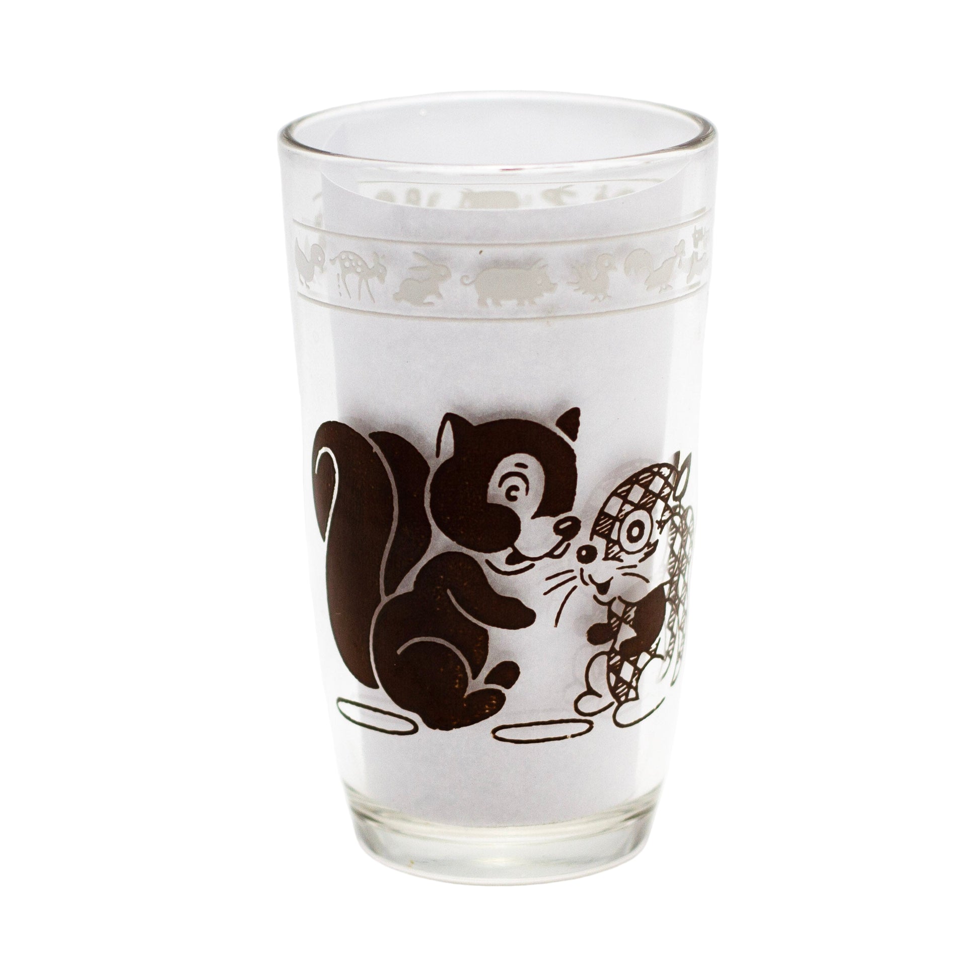 Swanky Swig Kiddie Glasses Baby Deer and Baby Squirrel (Squirrel side)