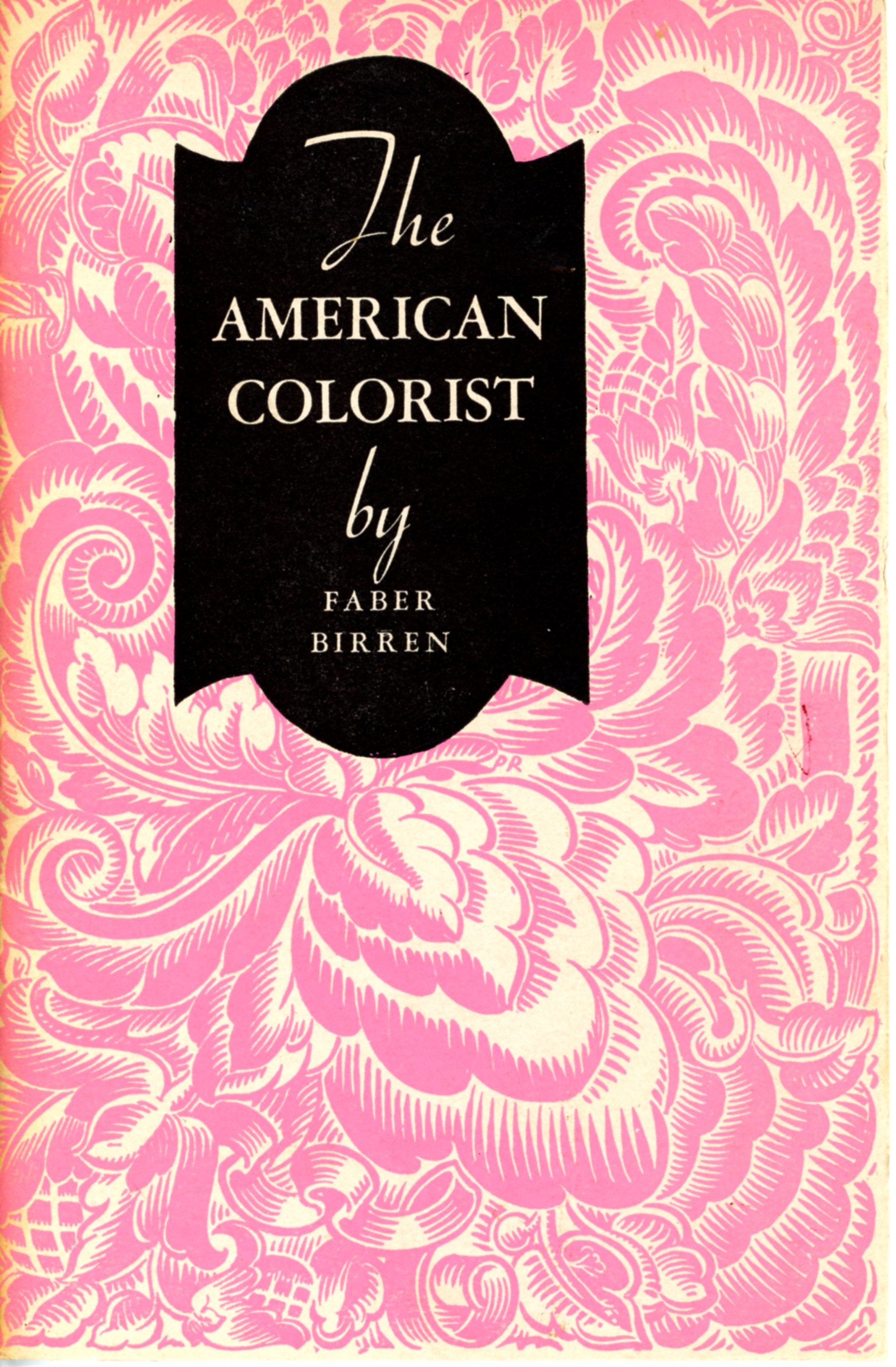 THE AMERICAN COLORIST Faber Birren ©1939 1948 COVER