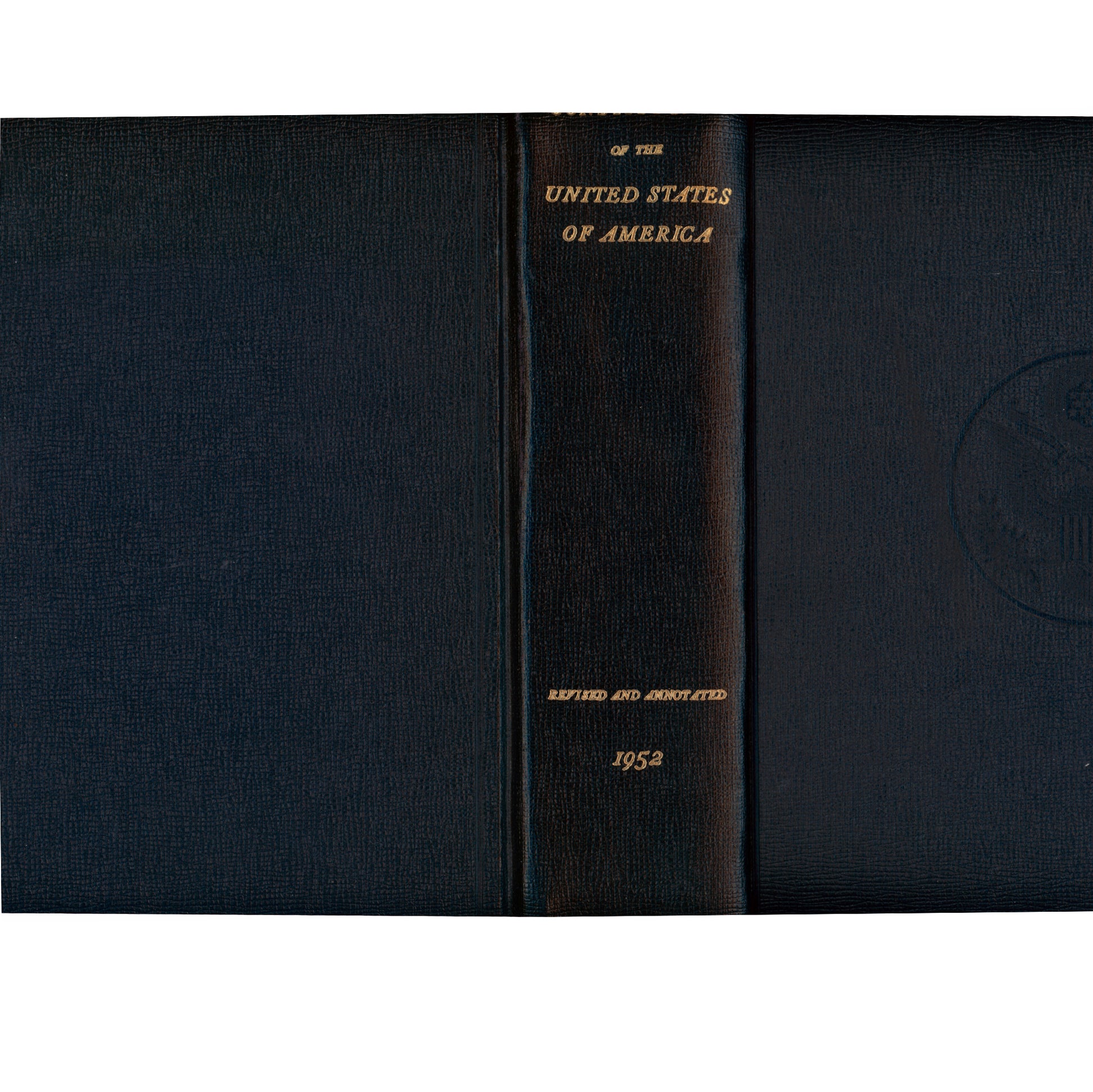 1953 Constitution Annotated with Supreme Court case analysis through 1952. 1361-page US Government constitutional reference. Spine and Covers