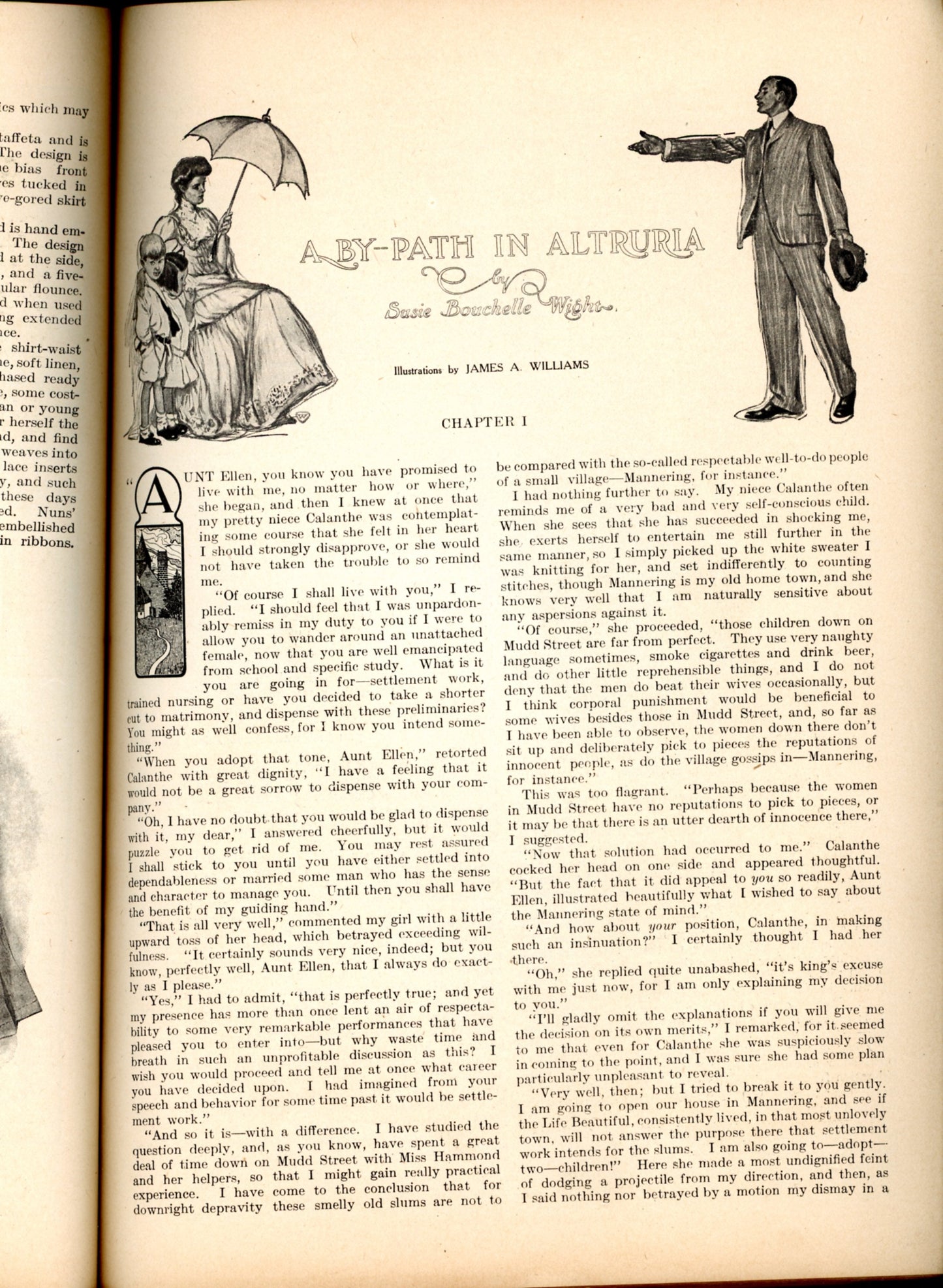 THE DESIGNER Fashion Journal ©March 1906 SHORT STORY