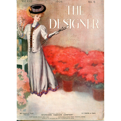 The Designer Fashion Magazine (1906–1907) Couvertures illustrées édouardiennes | Choix de 3