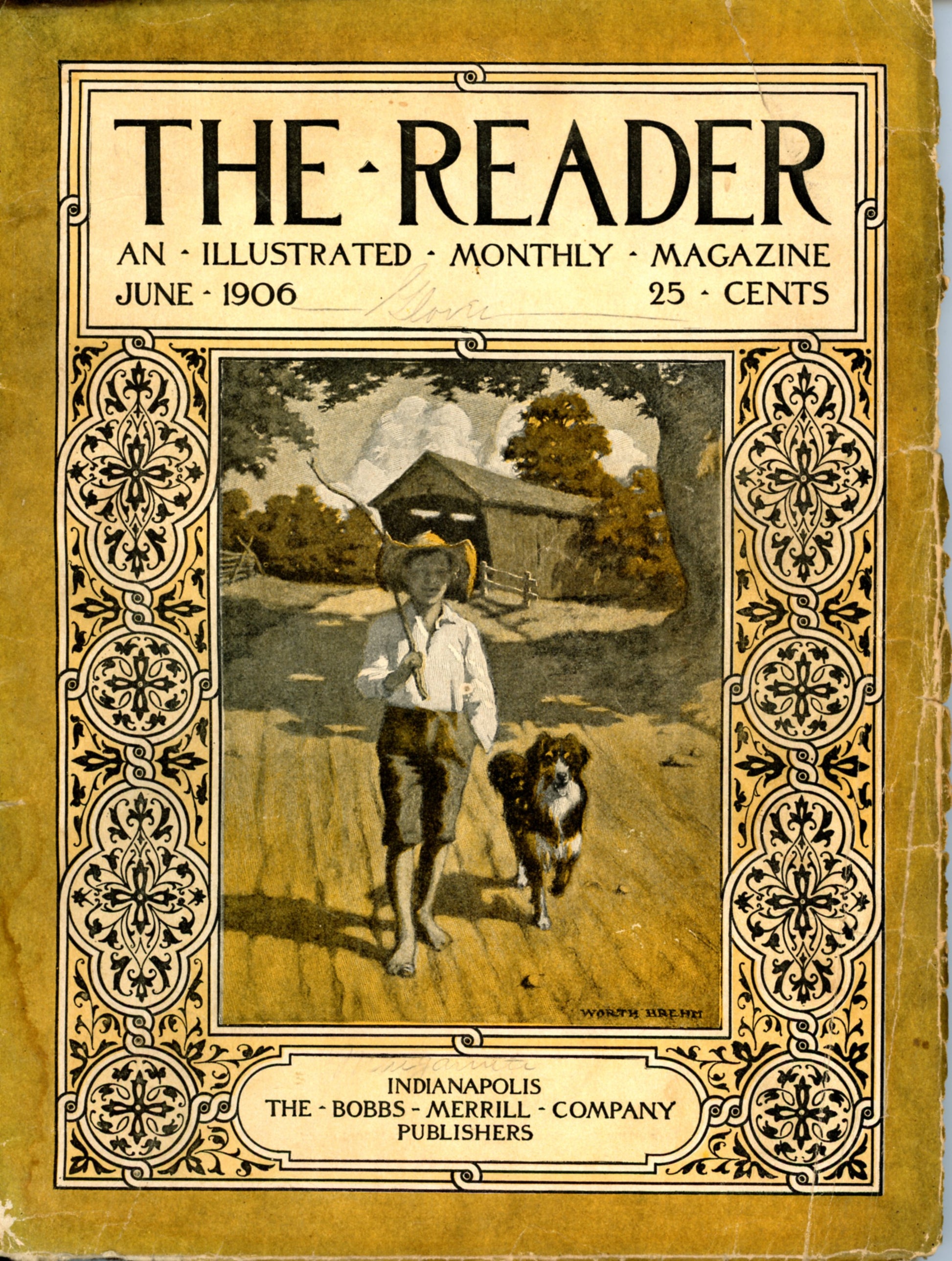 THE READER an Illustrated Monthly Magazine ©June 1906 COVER