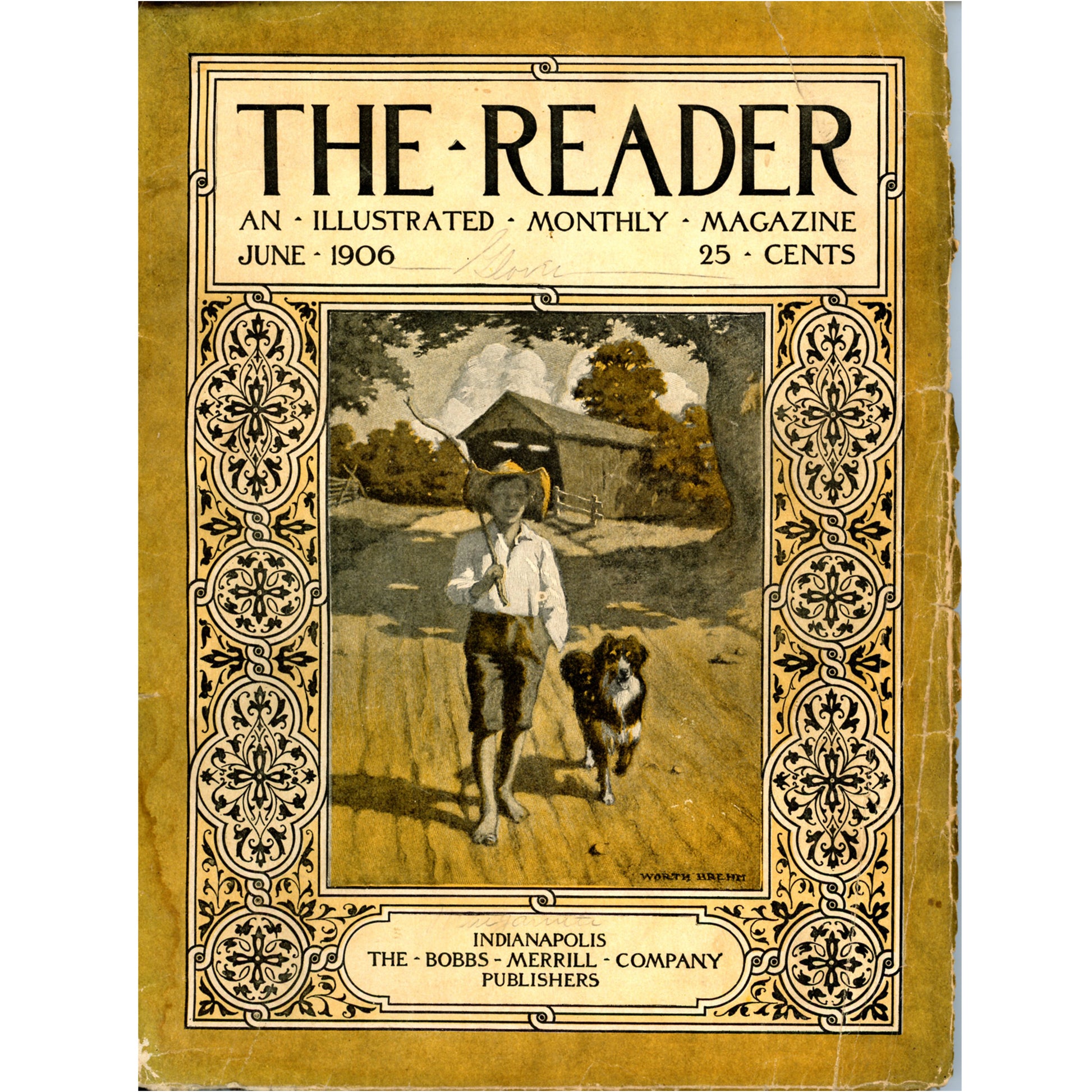THE READER an Illustrated Monthly Magazine ©June 1906 COVER