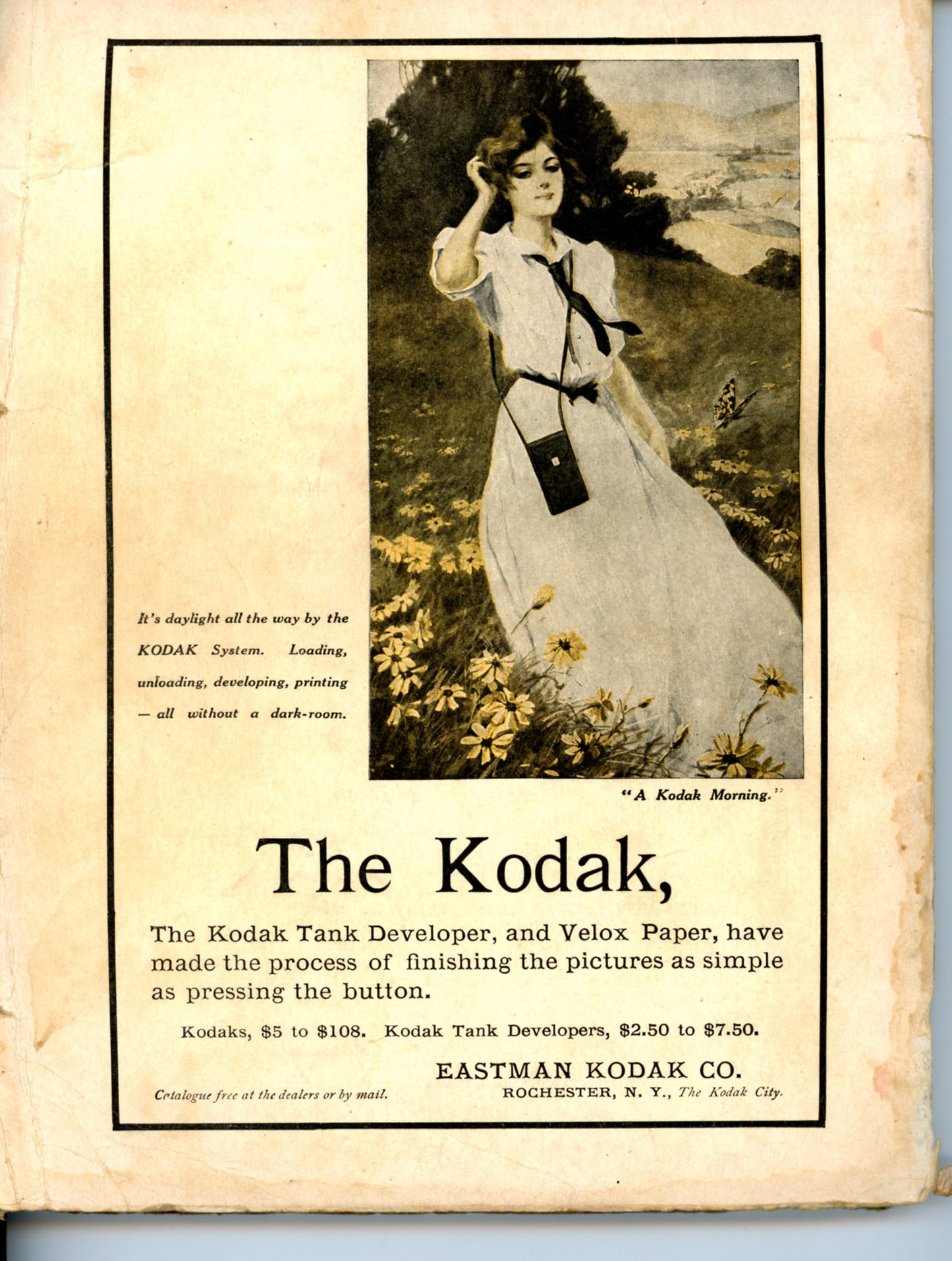 THE READER an Illustrated Monthly Magazine ©June 1906 KODAK ADVERTISEMENT