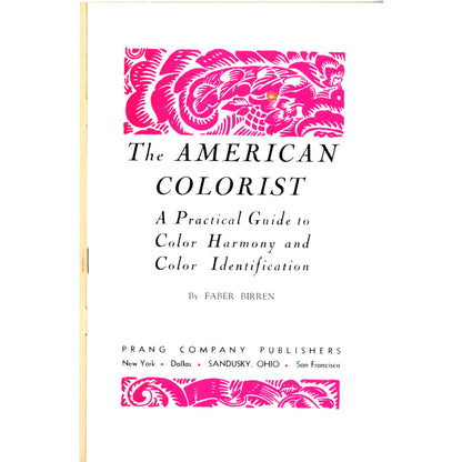 The American Colorist — Faber Birren — Prang Co. — 2e édition (1948)