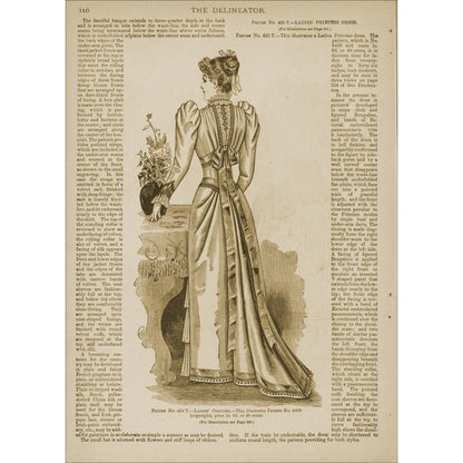 The Delineator – Avril 1892 – Vol. 39 No. 4 – Mode victorienne | Histoire des femmes – Butterick Publishing Co.