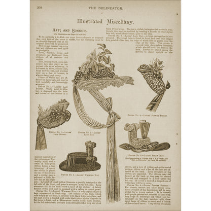 The Delineator – Avril 1892 – Vol. 39 No. 4 – Mode victorienne | Histoire des femmes – Butterick Publishing Co.