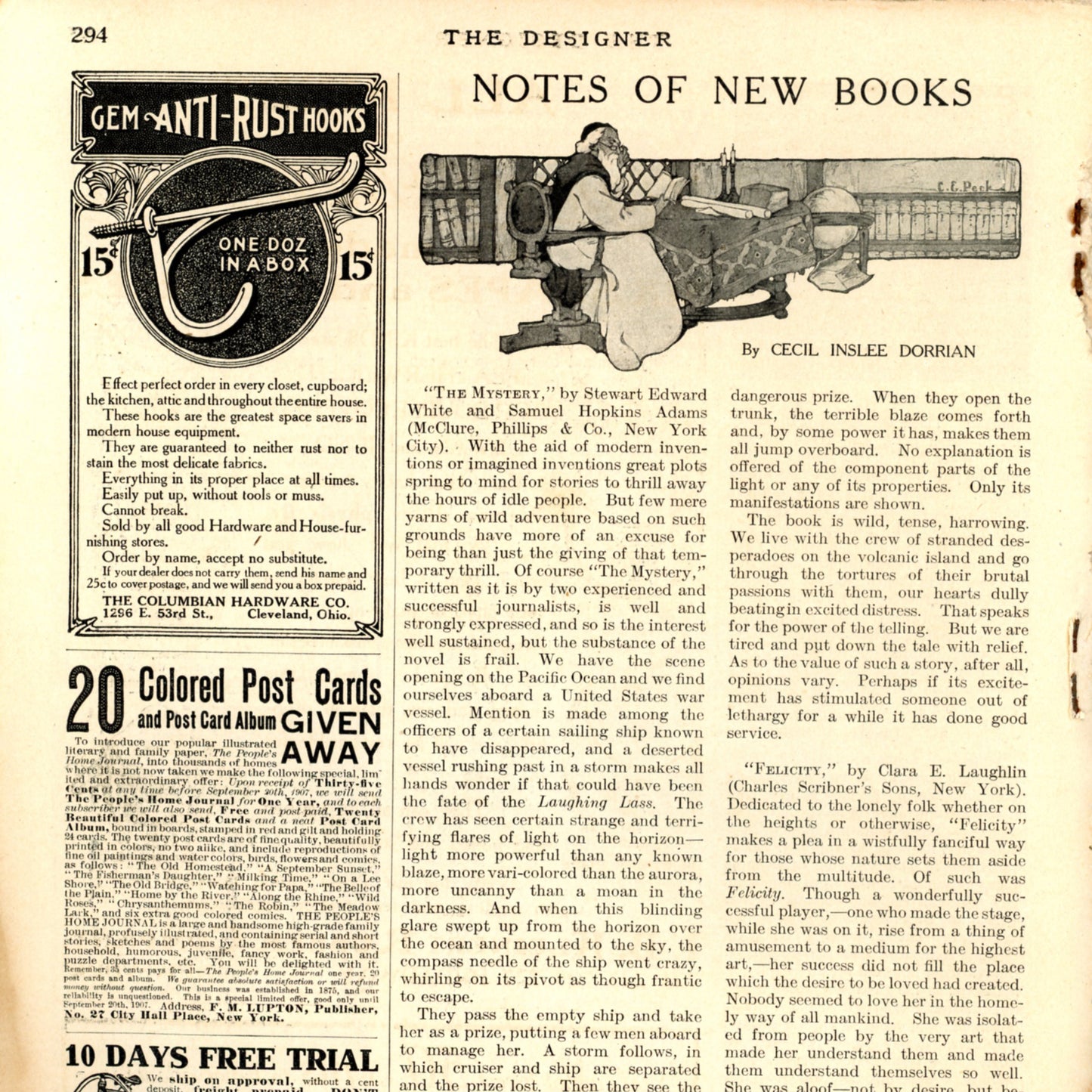 The Designer Fashion Magazine (1906–1907) Couvertures illustrées édouardiennes | Choix de 3