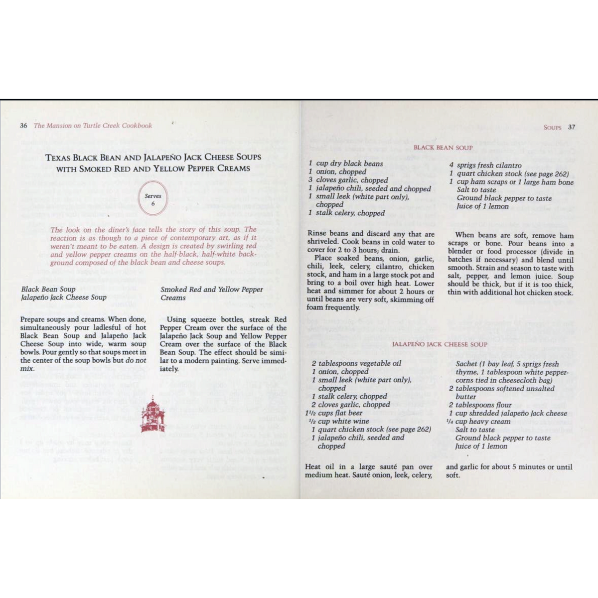 The Mansion on Turtle Creek Cookbook – Signed First Edition 1987 Recipe 2