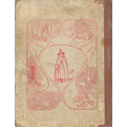 Early Young Folks edition of Uncle Tom's Cabin with 1920 inscription. Chicago M.A. Donohue juvenile adaptation. Back Cover Board Mother Goose
