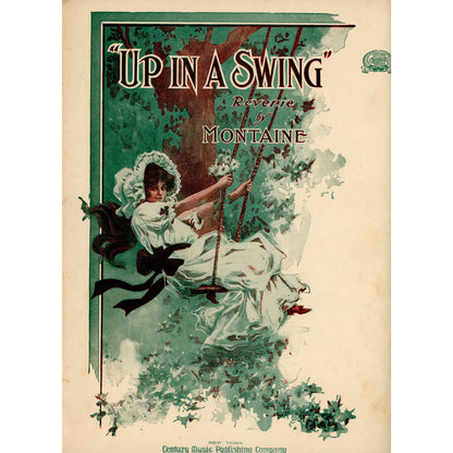 UP IN A SWING Reverie by Montaine Vintage Sheet Music ©1902