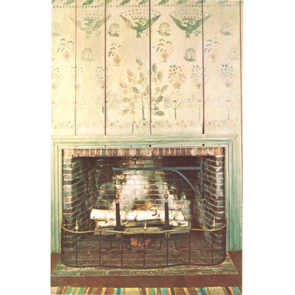 Shelburne Museum Series -Stencil House Hearth | Forward's Color Chrome Era Postcards