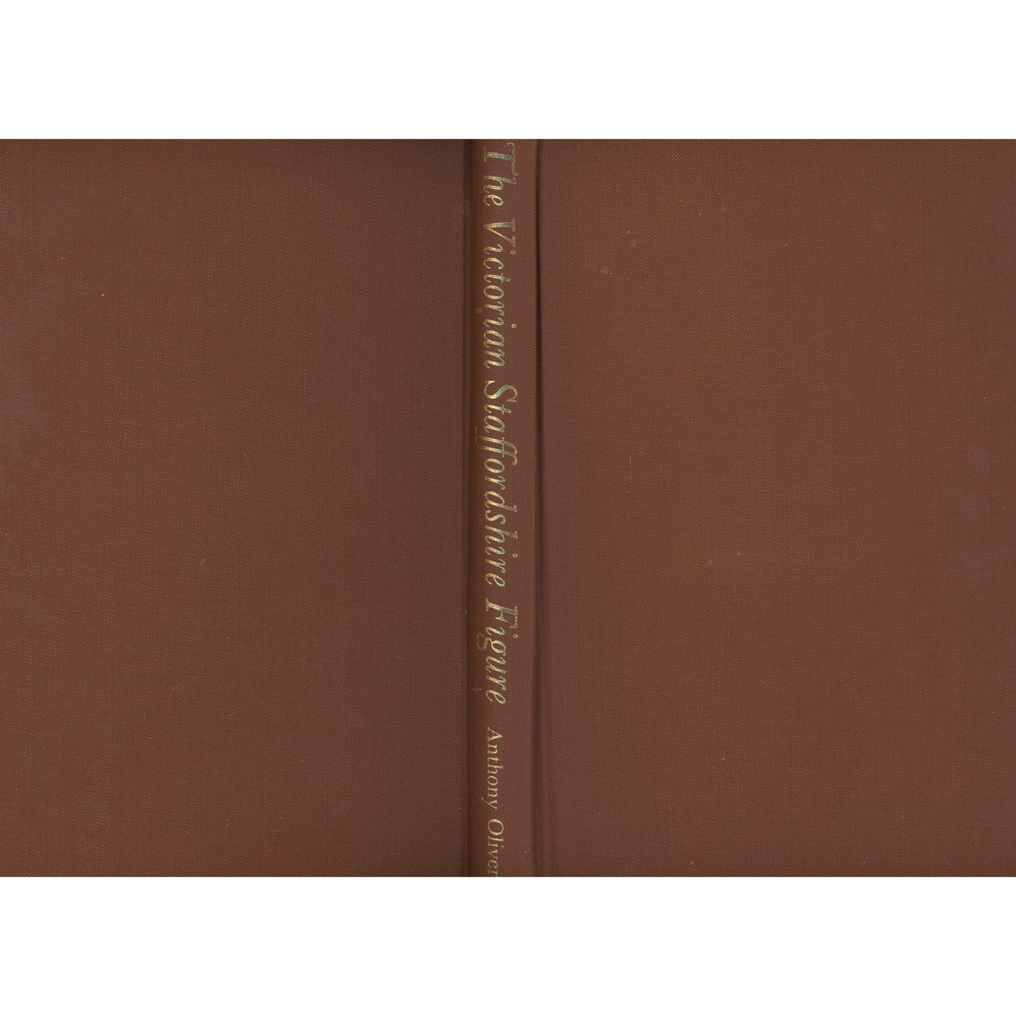 1971 first edition of Anthony Oliver's classic Staffordshire collector guide, signed by the author and illustrated throughout. Spine and cover.