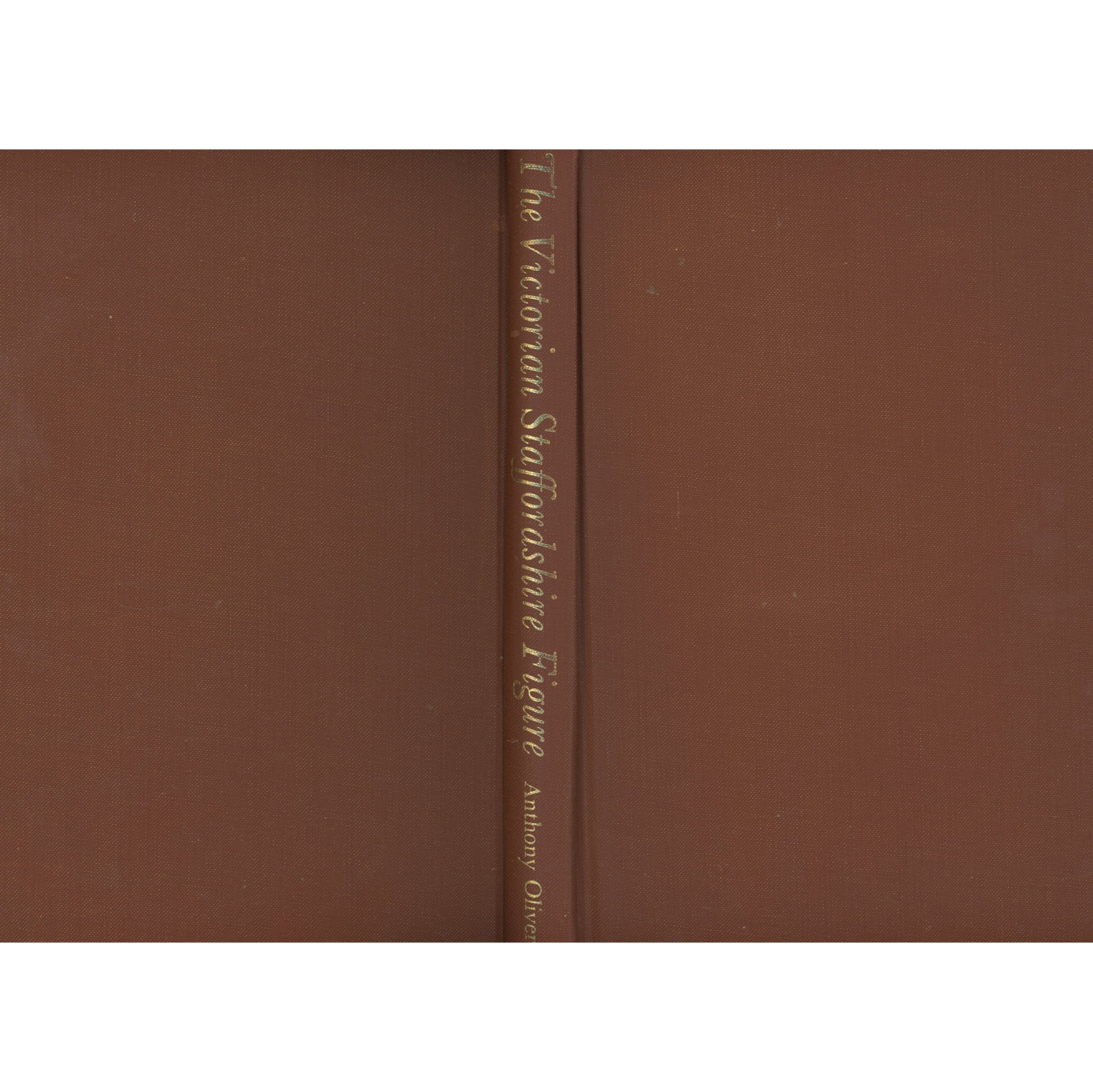 1971 first edition of Anthony Oliver's classic Staffordshire collector guide, signed by the author and illustrated throughout. Spine and cover.